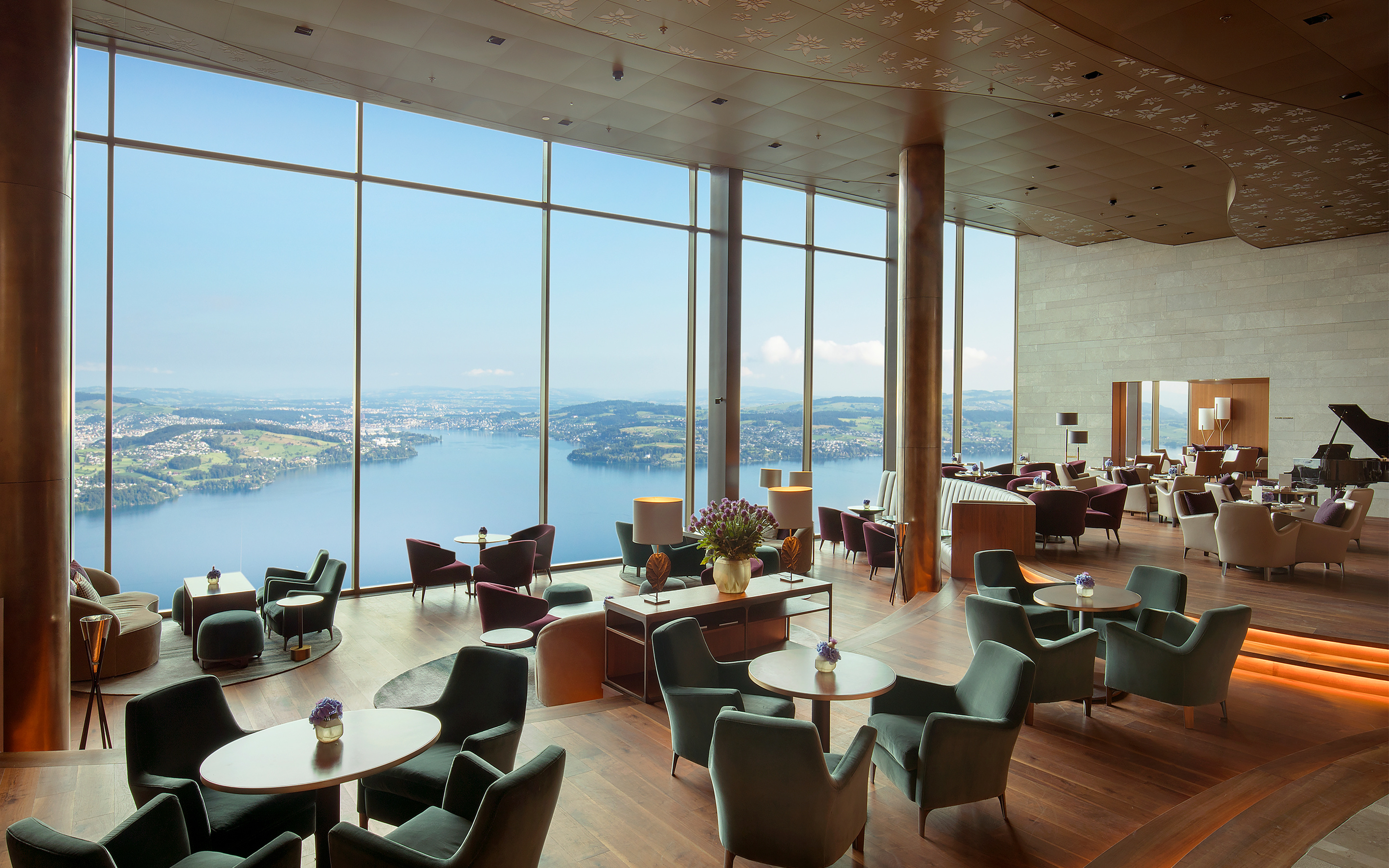 Lakeview bar & cigar lounge, Lake Lucerne Bar Bürgenstock